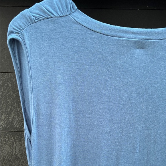 YOINS Blue Draped Blue Mini Dress Sz L US 12 - Picture 8 of 8